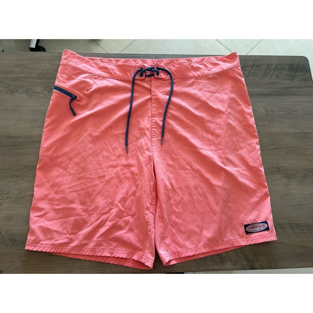 Vineyard Vines Swim trunks board shorts Color pink Size 36